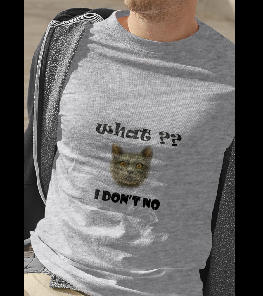 What Cat I Don't No T-Shirt