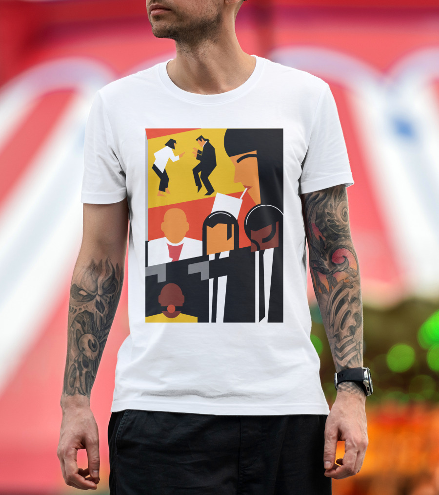 Epic Pulp Fiction Dance and Drink Scene T-Shirt