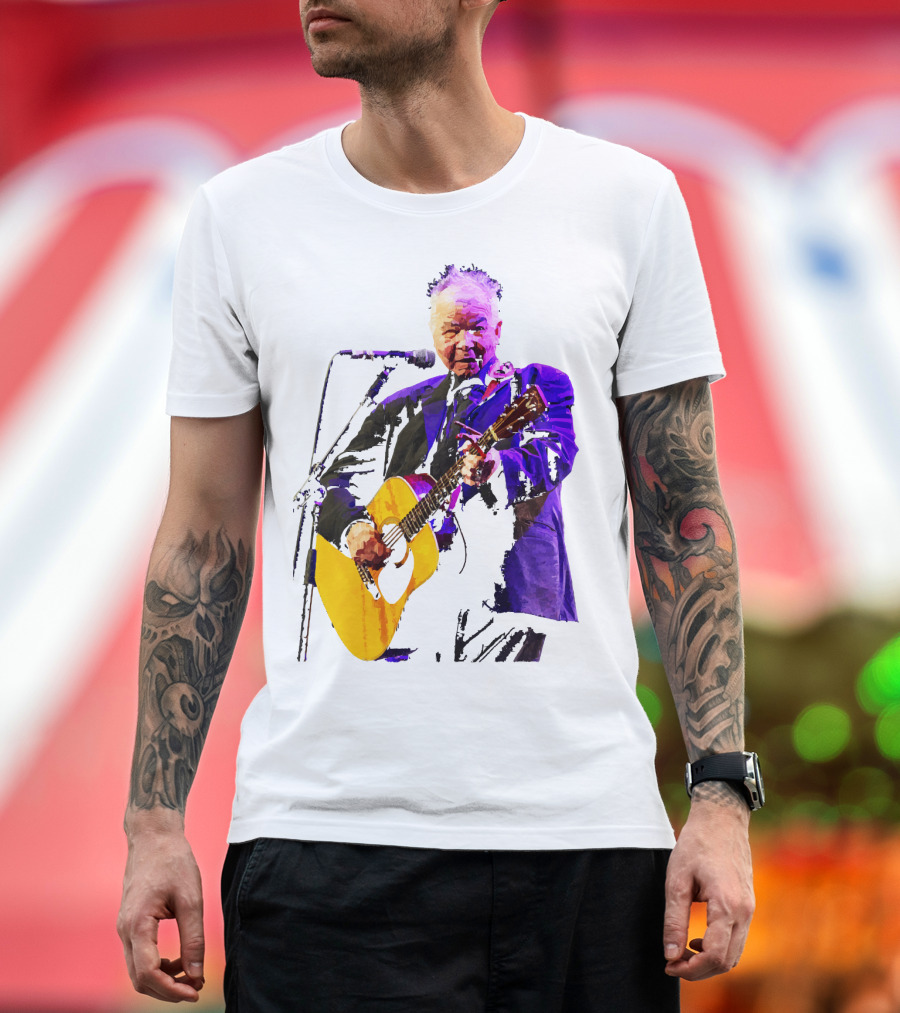 JOHN PRINE IN MEMORIAM GUITAR PERFORMANCE T-Shirt