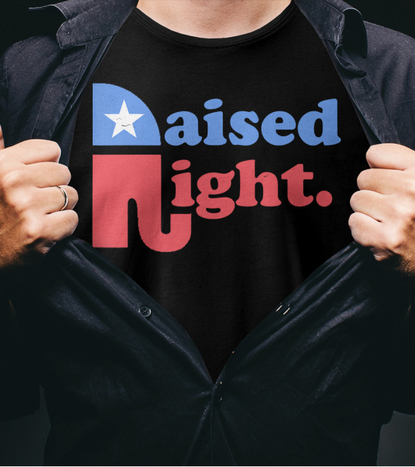 Raised Right Republican Elephant Star T-Shirt