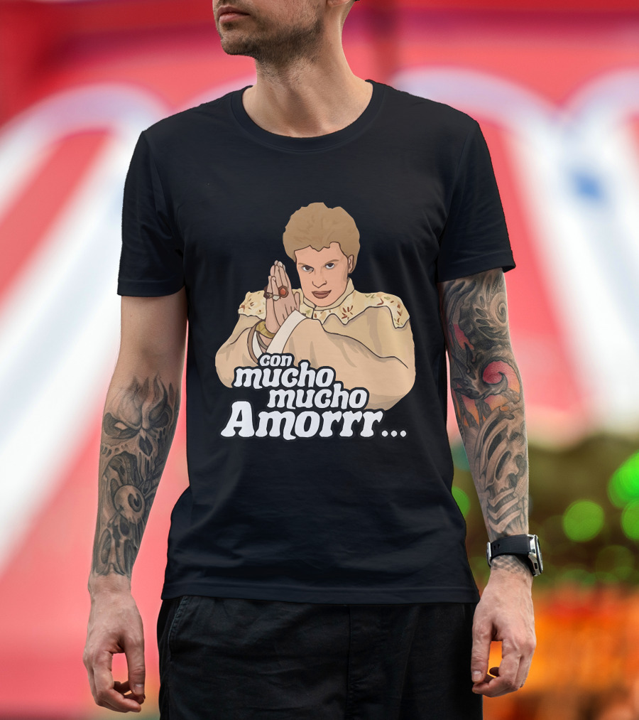 Con Mucho Mucho Amorrr Vintage Style Iconic T-Shirt