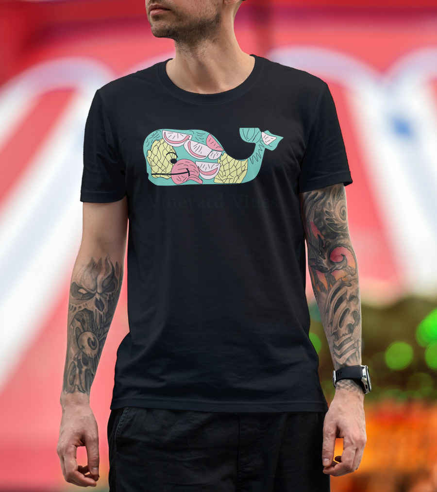Vineyard Vines Whale with Citrus and Pineapple T-Shirt