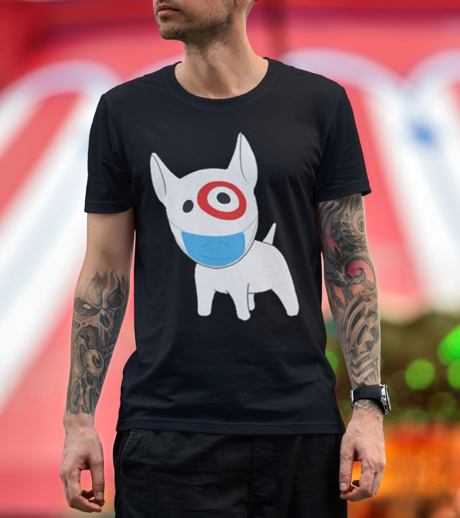 Bullseye Target Team Member I Love Target Grocery Retail Mascot T-Shirt