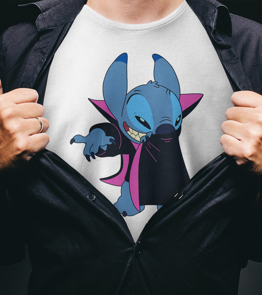 Disney Stitch Halloween Vampire Costume T-Shirt
