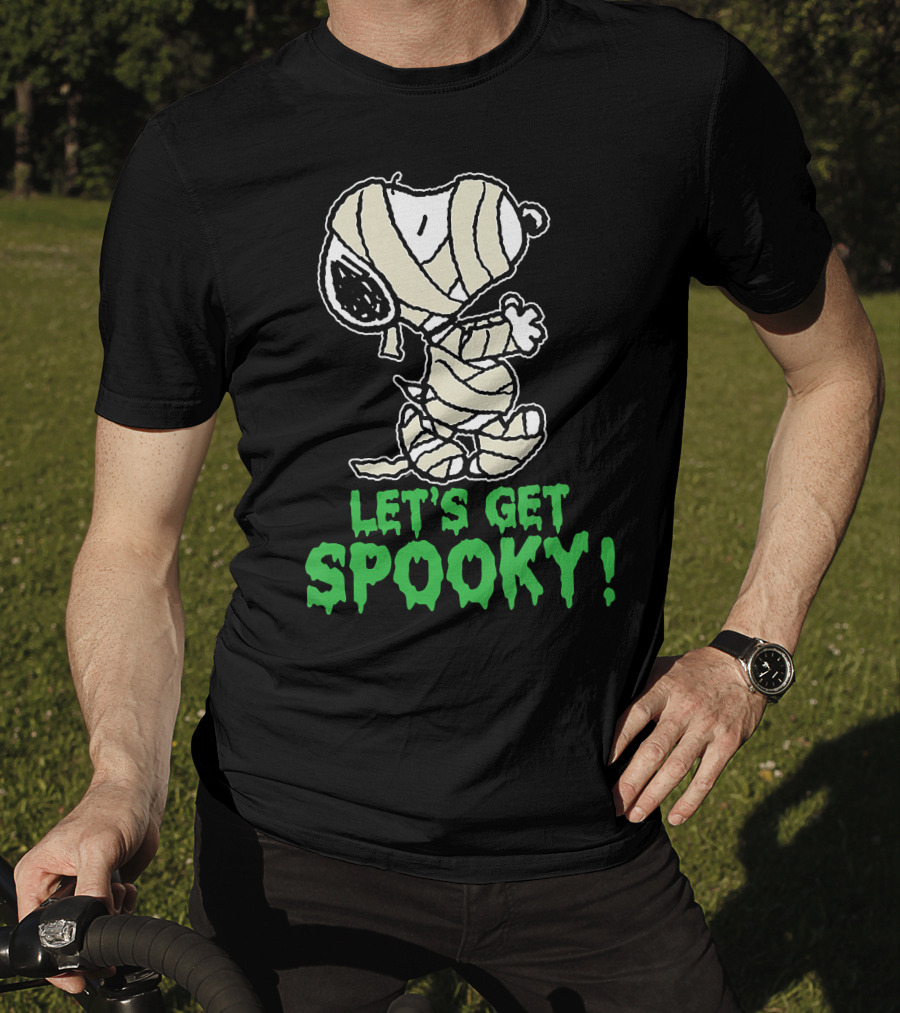 Let's Get Spooky Halloween Mummy Costume T-Shirt
