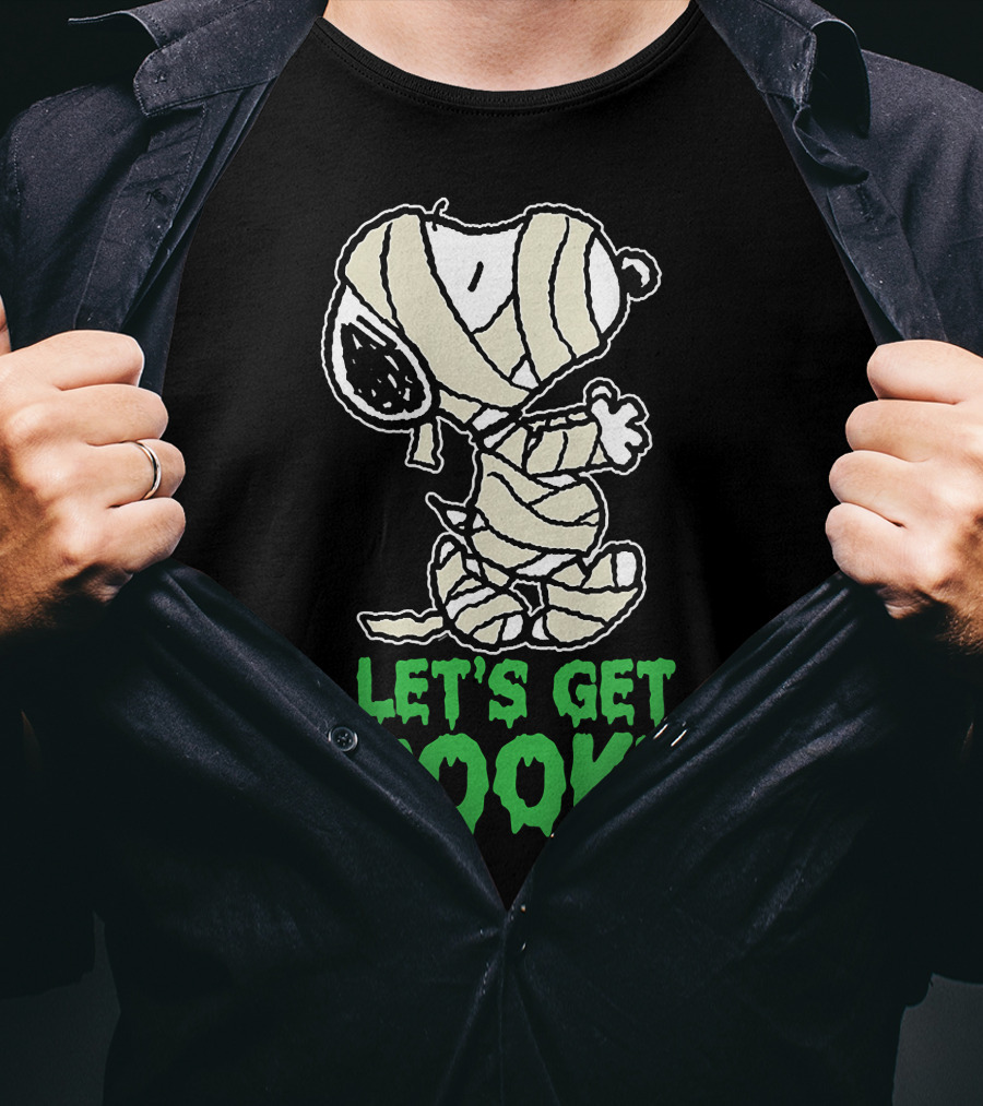 Let's Get Spooky Halloween Mummy Costume T-Shirt