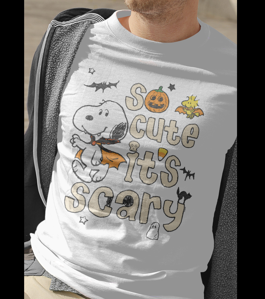 Halloween Snoopy So Cute It's Scary T-Shirt