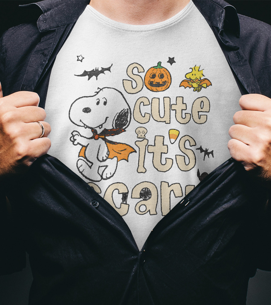 Halloween Snoopy So Cute It's Scary T-Shirt