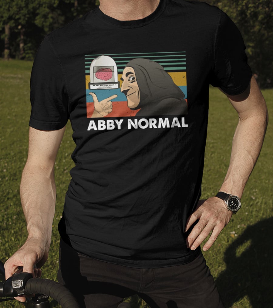 Abby Normal Igor Vintage Style Brain Placeholder T-Shirt