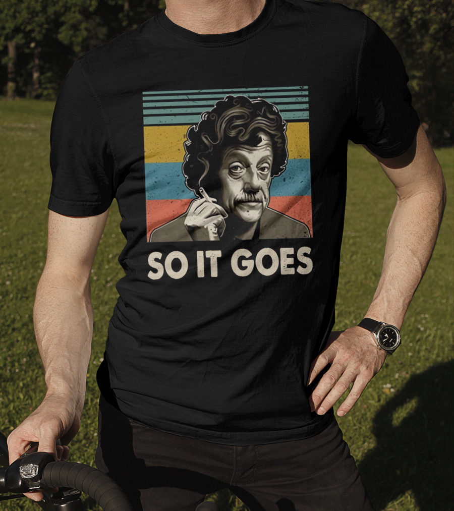 Kurt Vonnegut So It Goes T-Shirt