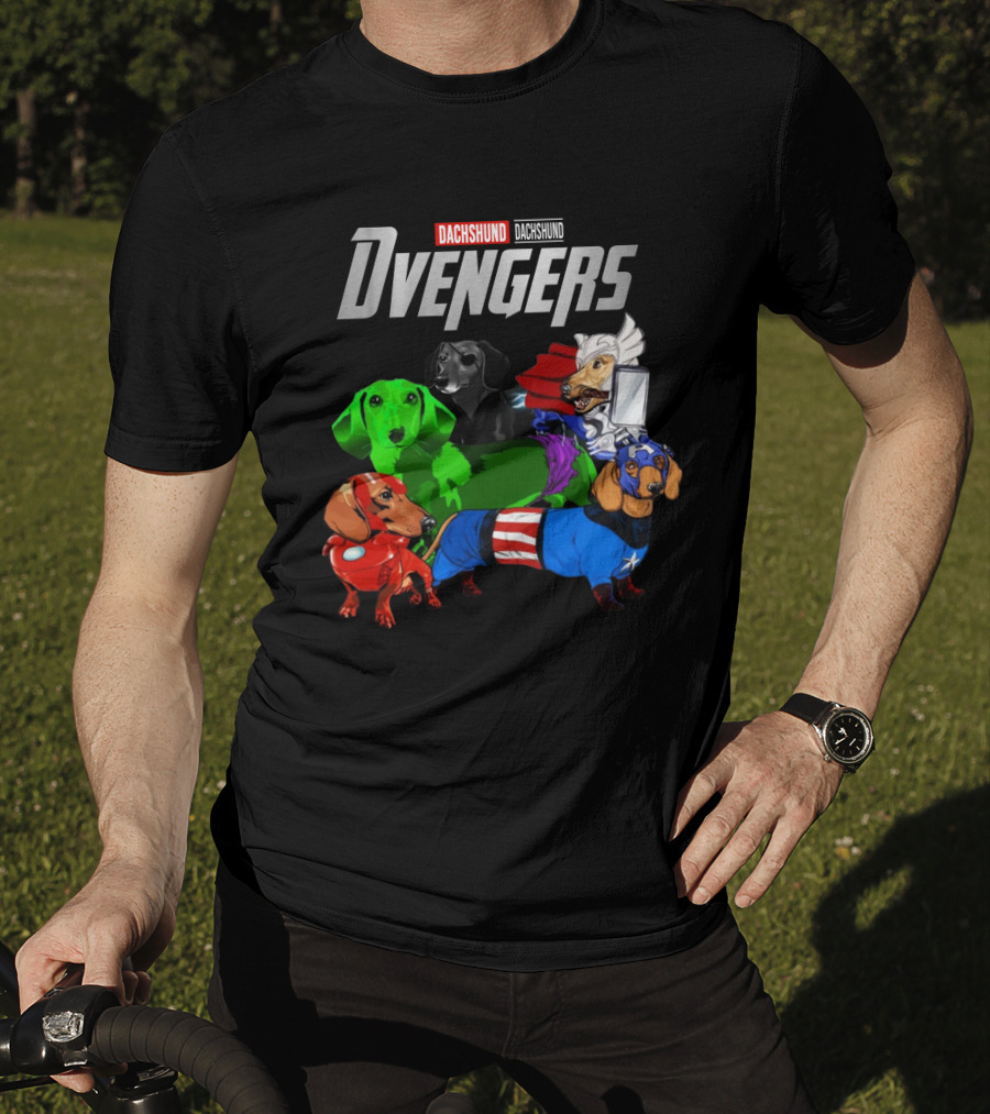 Dachshund Dachshund DVengers T-Shirt