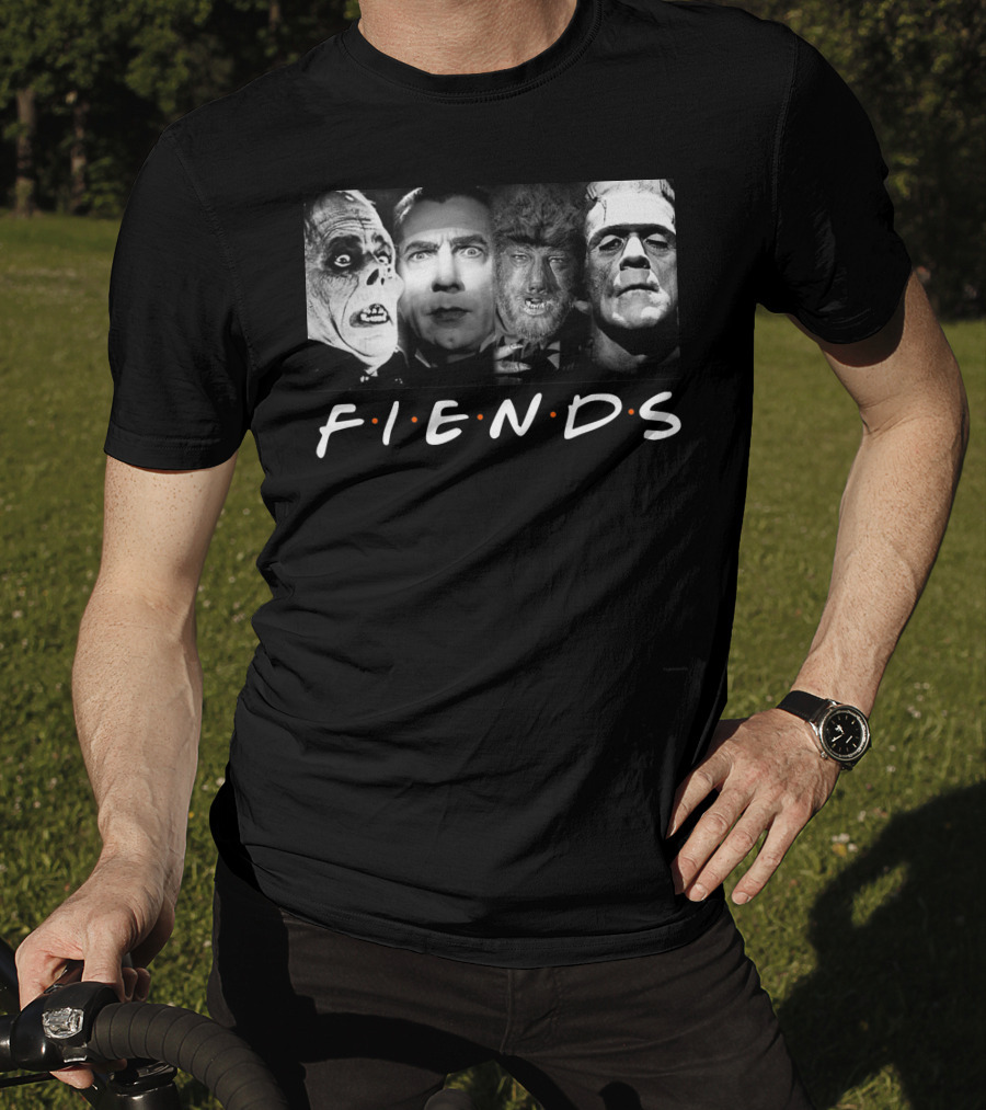 FIENDS Essential Classic Horror Movie Monsters T-Shirt