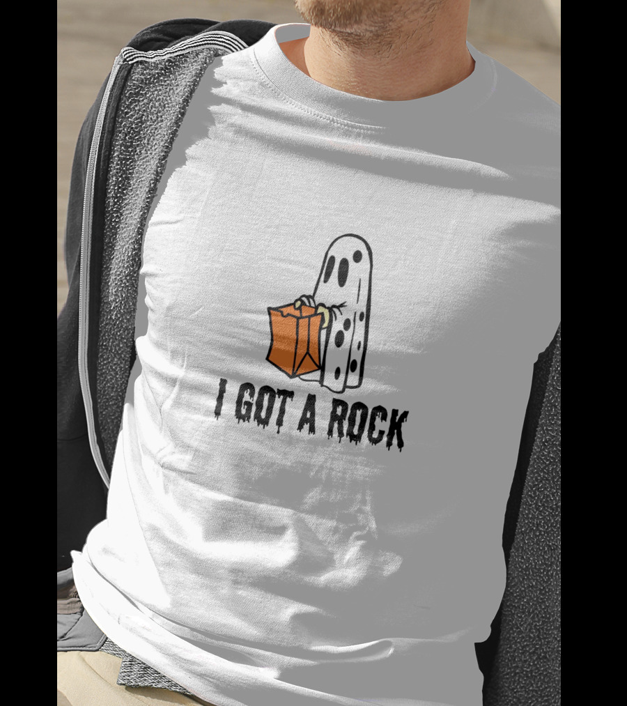 I Got A Rock Ghost Cartoon Halloween Essential T-Shirt