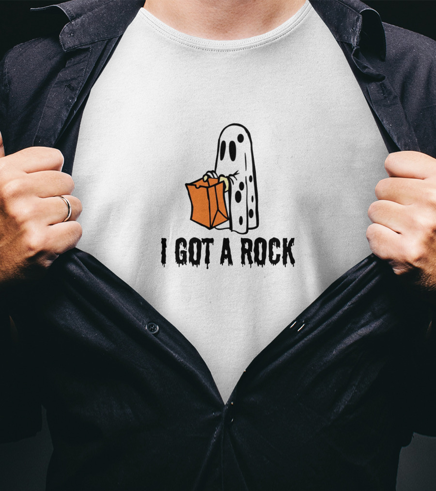 I Got A Rock Ghost Cartoon Halloween Essential T-Shirt