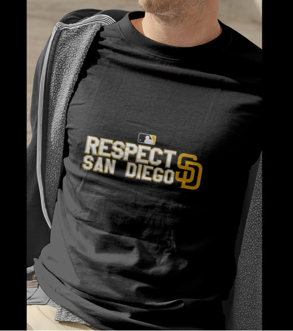 Respect San Diego Padres MLB T-Shirt
