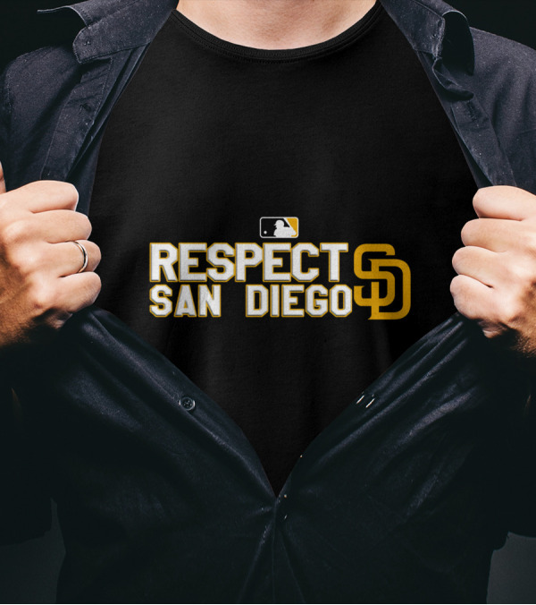 Respect San Diego Padres MLB T-Shirt
