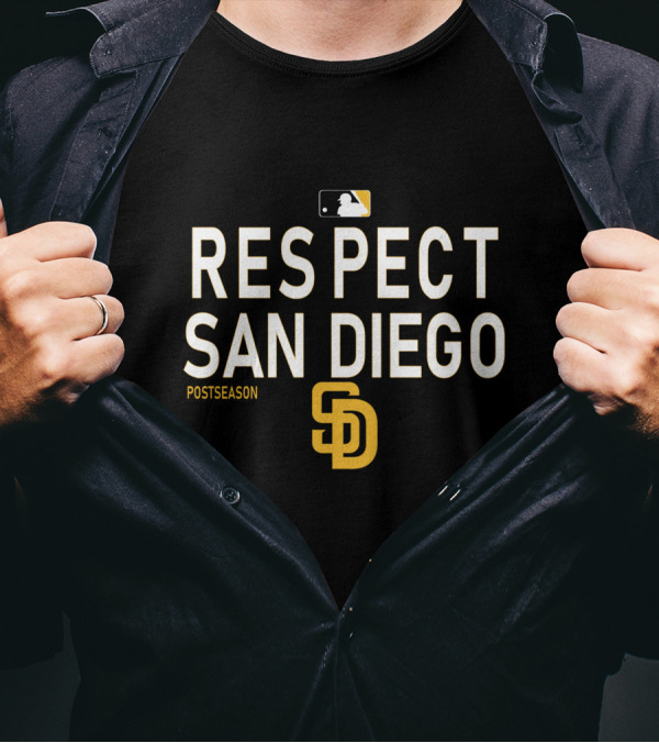 Respect San Diego Postseason SD MLB T-Shirt