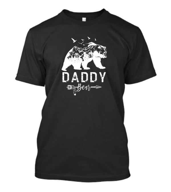 Daddy Bear Arrow Mountains T-Shirt
