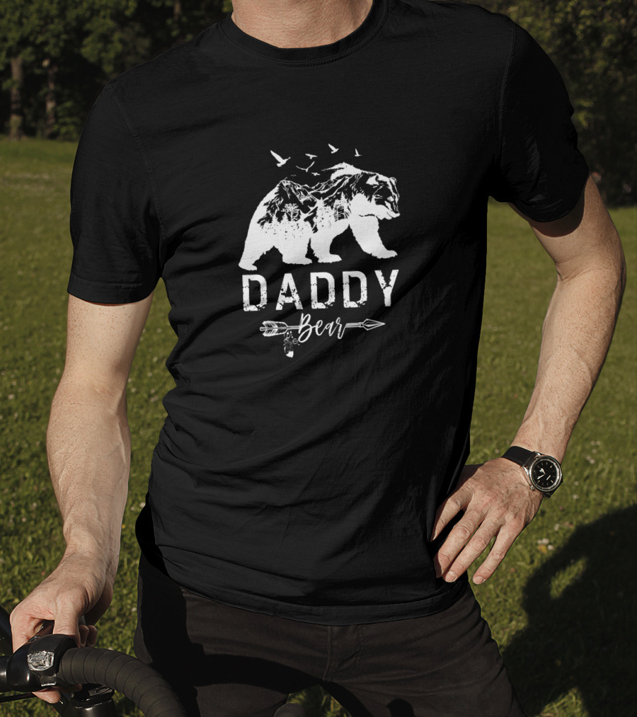 Daddy Bear Arrow Mountains T-Shirt