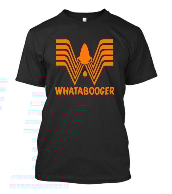 Whataburger Whatabooger Logo Parody Nostalgic Humor T-Shirt