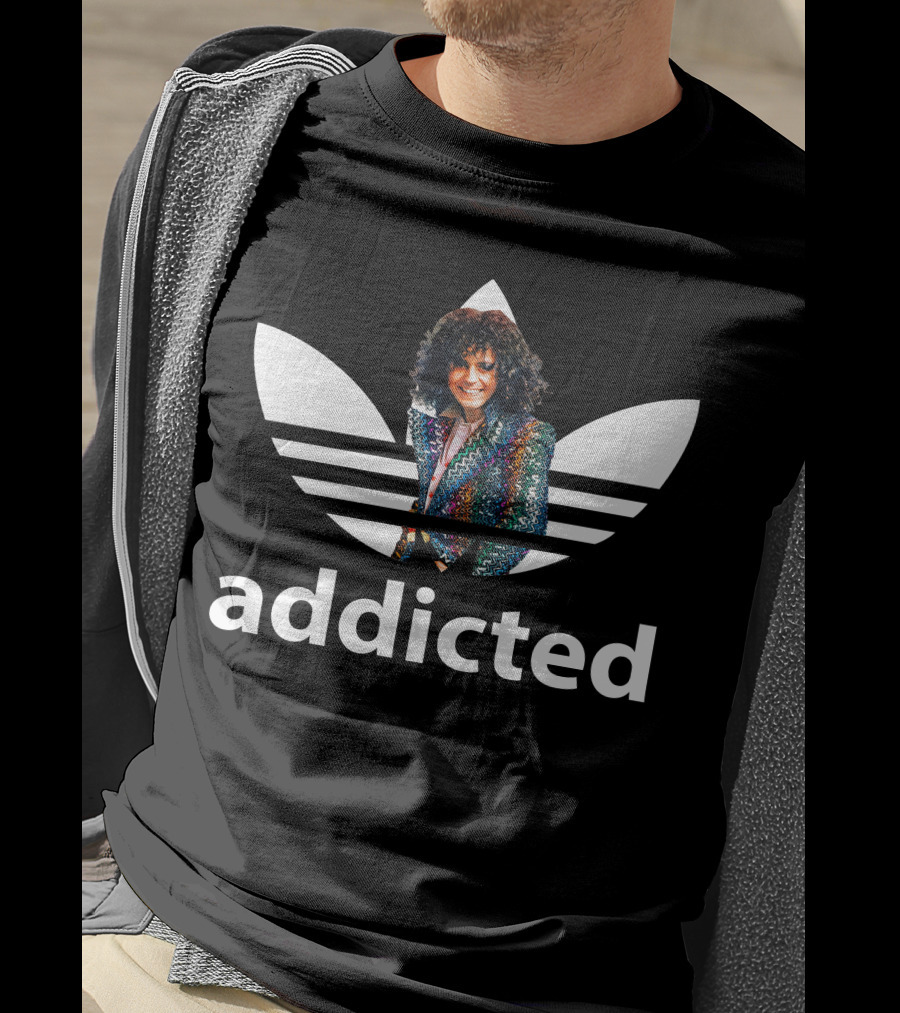 Awesome Marc Bolan Addicted Trefoil T-Shirt