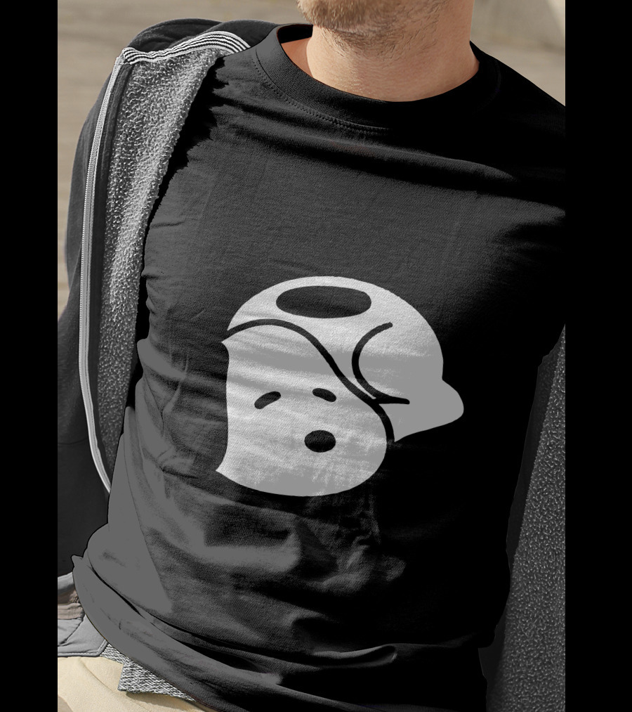 Baby Snoopy Sleeping Peanuts Character T-Shirt