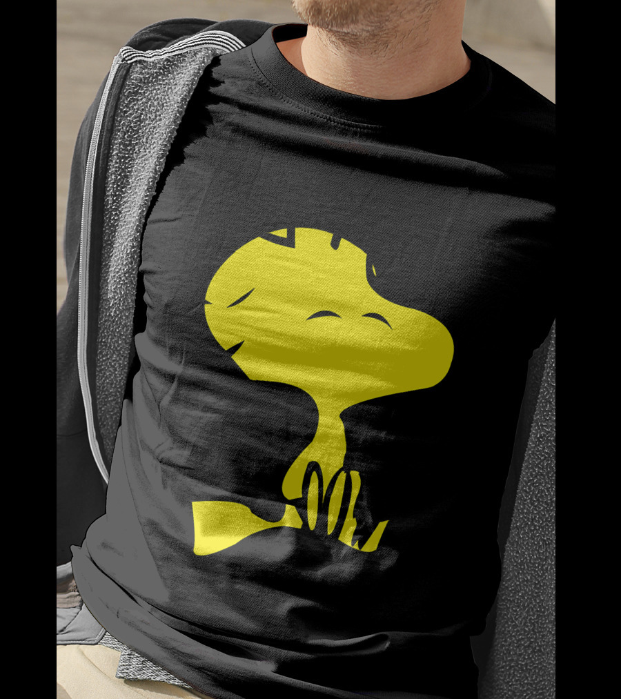 Woodstock Peanuts Cartoon Character Yellow Bird T-Shirt