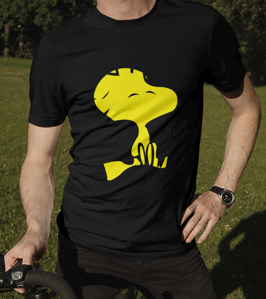 Woodstock Peanuts Cartoon Character Yellow Bird T-Shirt
