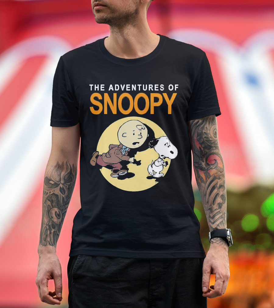 THE ADVENTURES OF TIN TIN AND SNOOPY T-Shirt