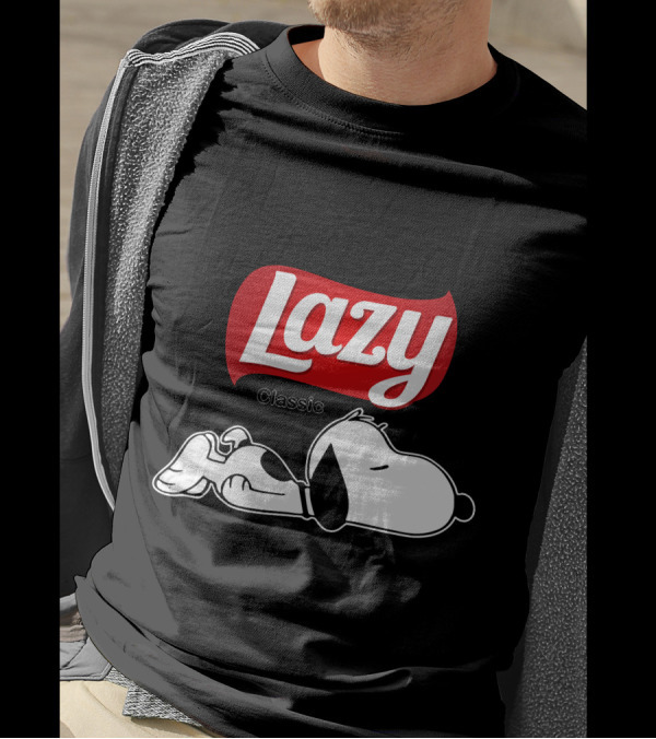 Lazy Classic Snoopy T-Shirt