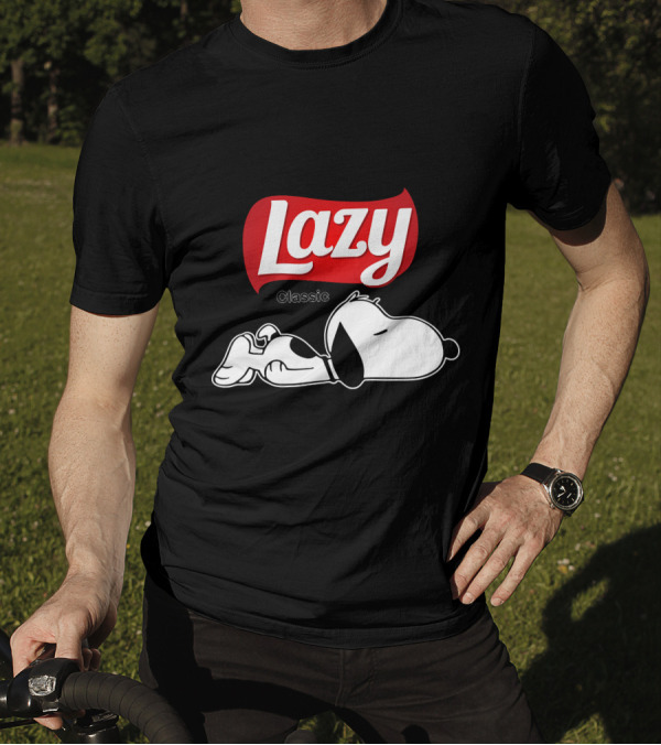 Lazy Classic Snoopy T-Shirt