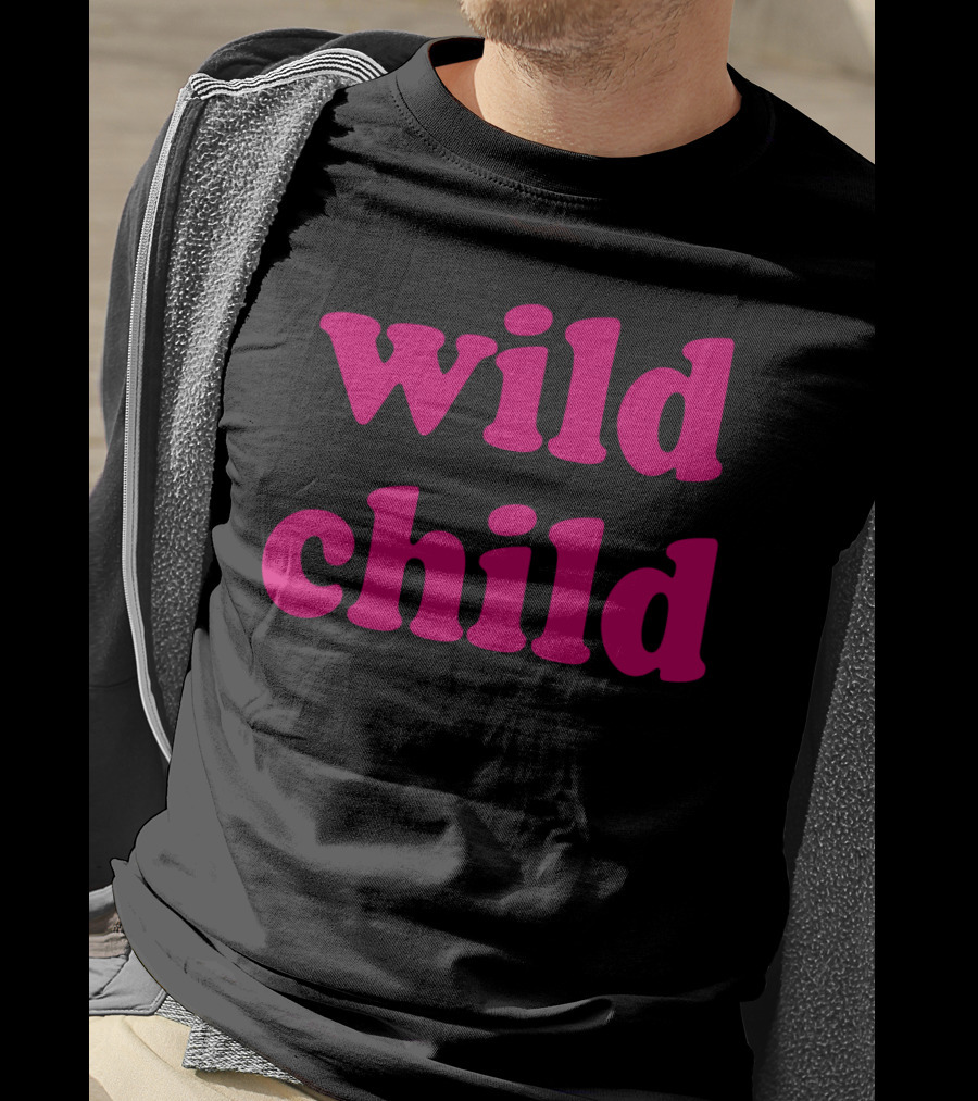 Wild Child Funny Matching Mom Vivid T-Shirt