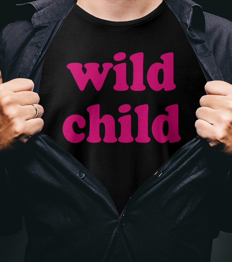 Wild Child Funny Matching Mom Vivid T-Shirt
