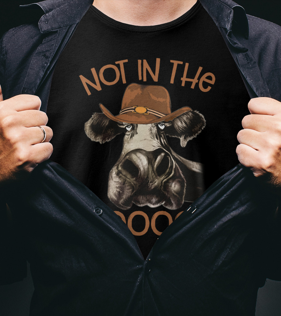 Not In The Mood Funny Sarcasm Heifer Attitude Cowboy Hat T-Shirt