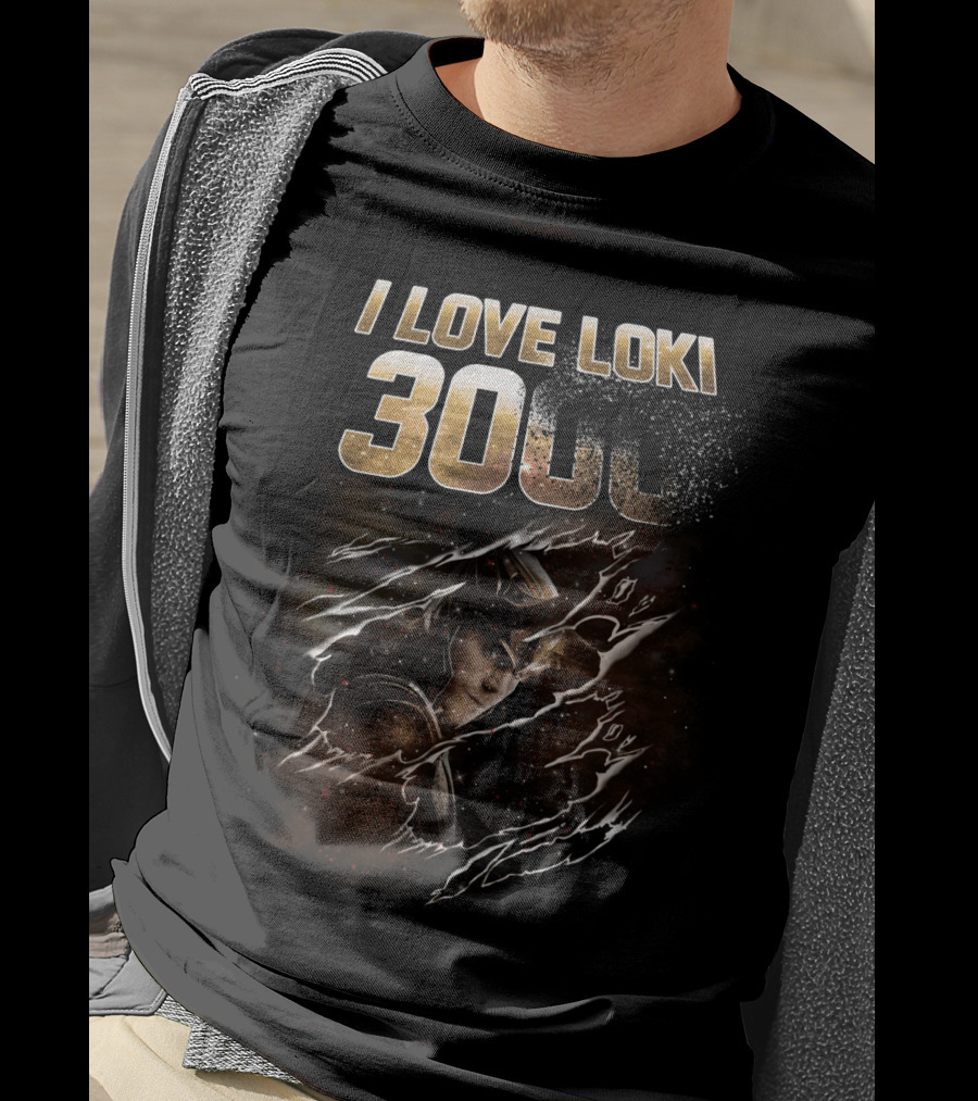 I Love Loki 3000 Marvel Norse God Mischief Fan T-Shirt