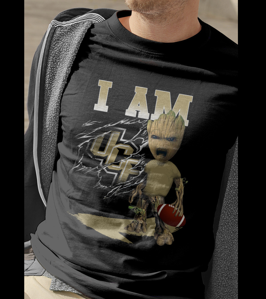 I AM UCF Knights Football Fan Character T-Shirt
