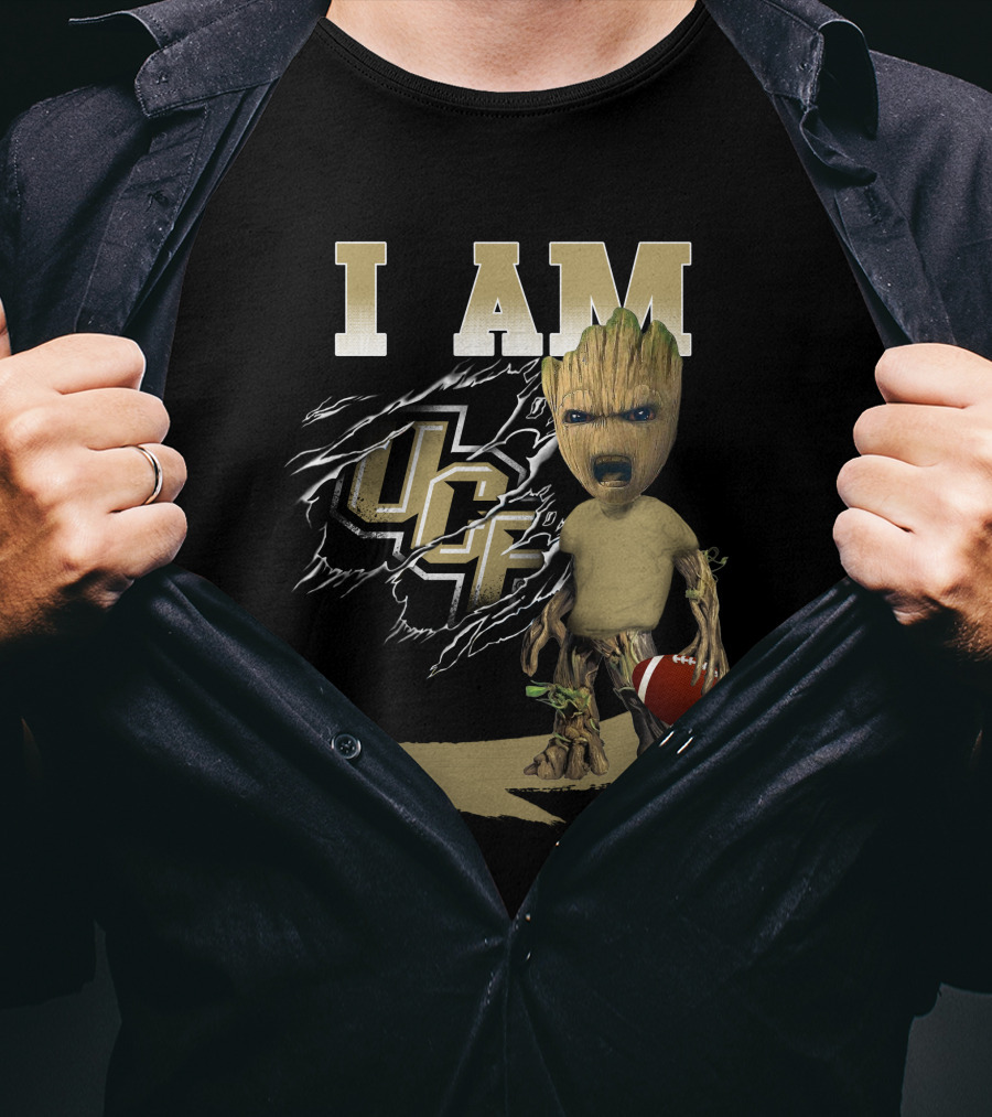 I AM UCF Knights Football Fan Character T-Shirt