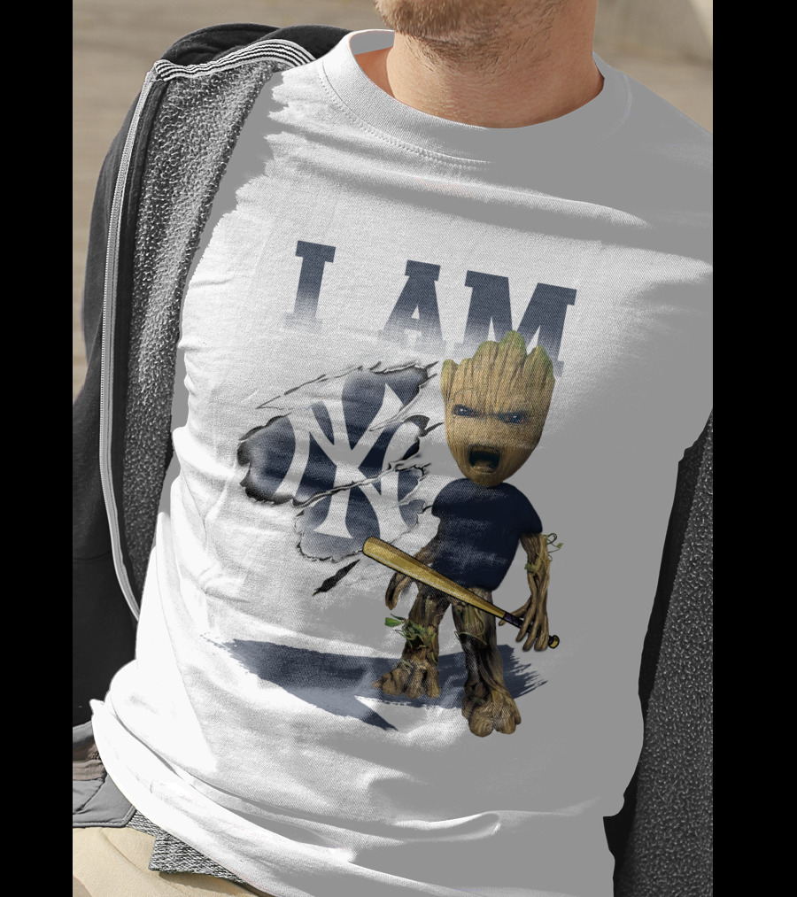 I Am New York Yankees Groot T-Shirt