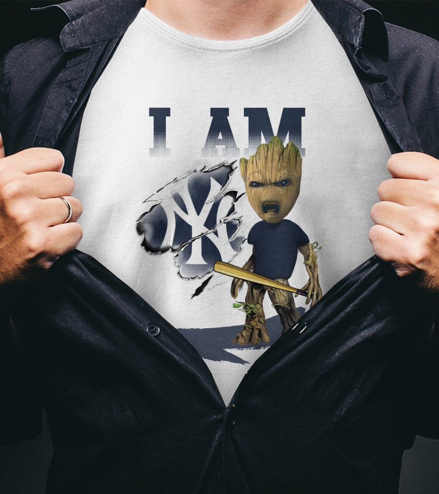 I Am New York Yankees Groot T-Shirt