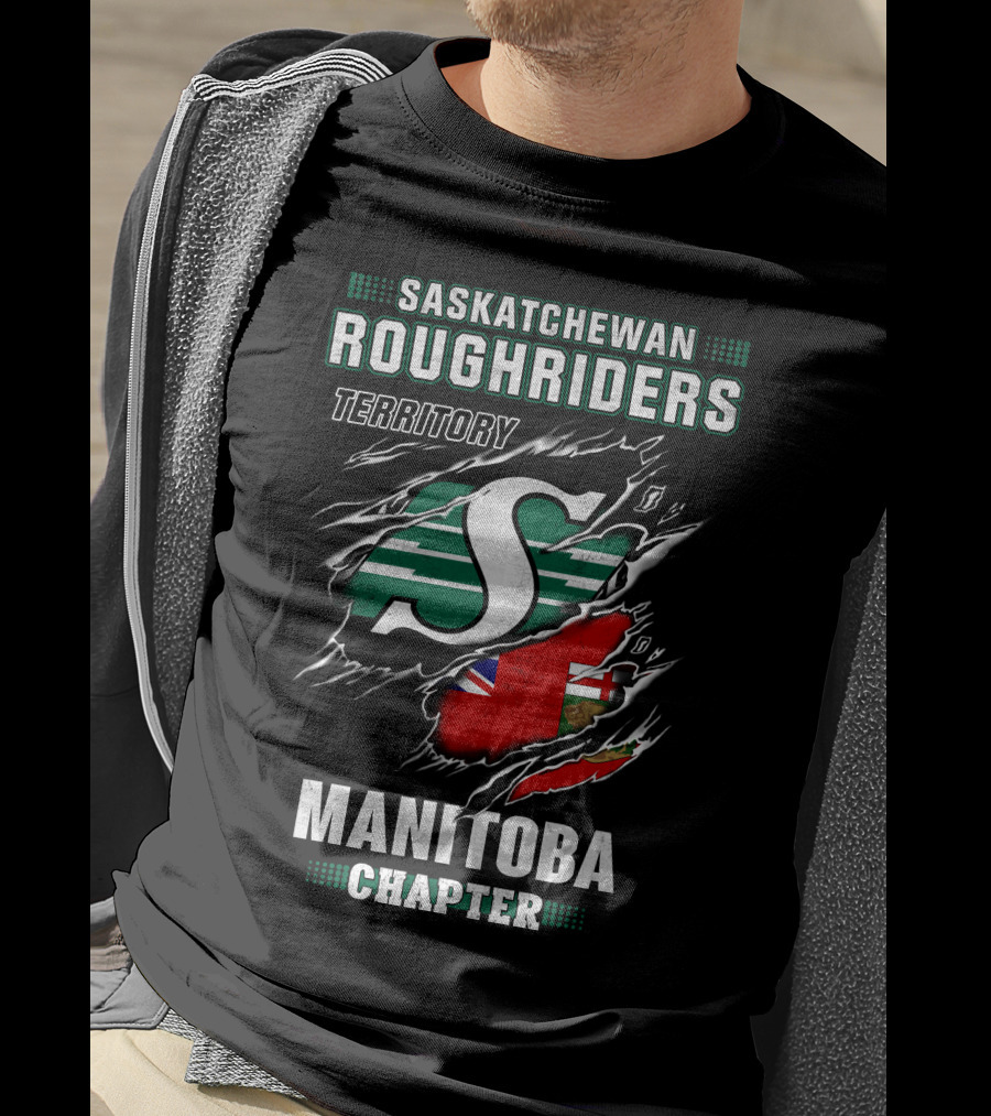 Saskatchewan Roughriders Territory Manitoba Chapter T-Shirt