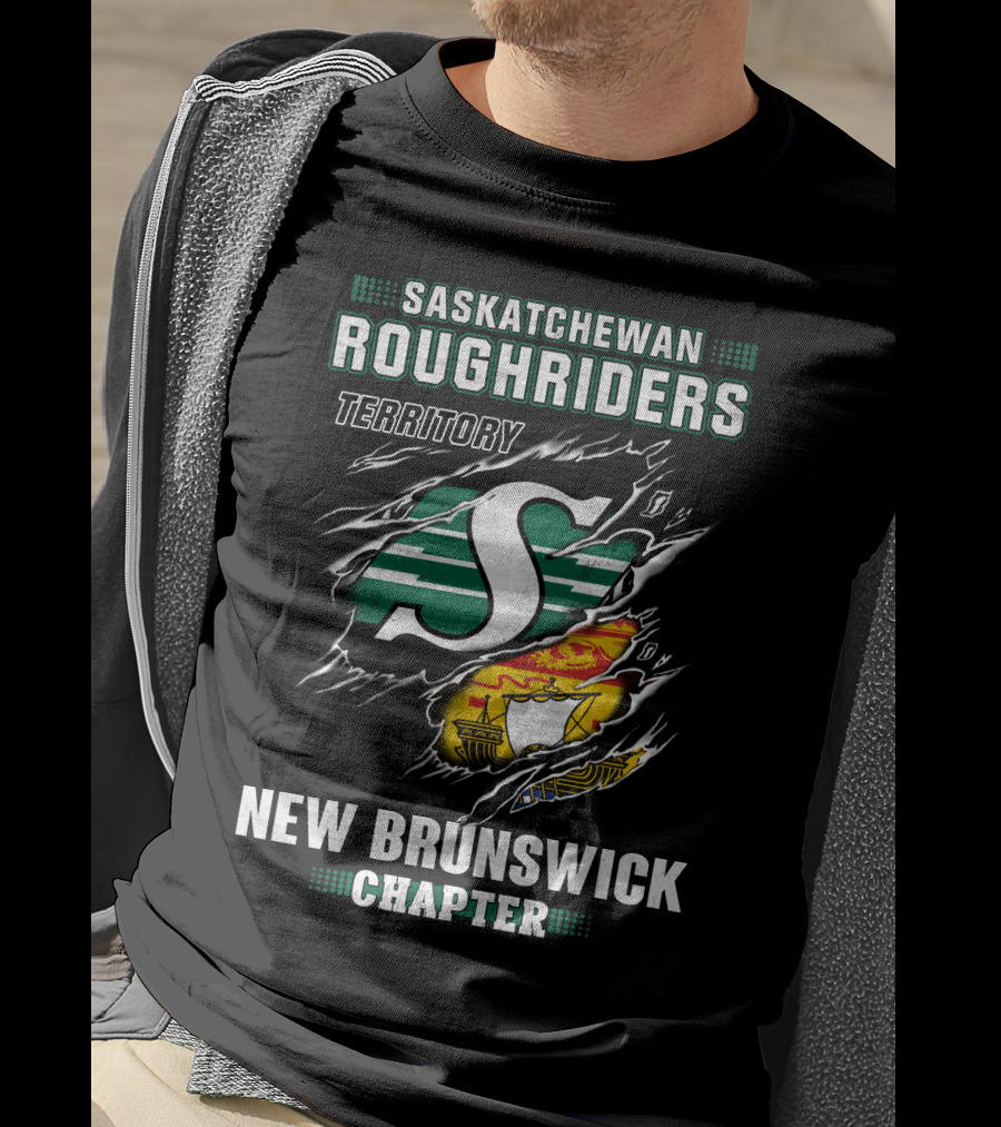 Saskatchewan Roughriders Territory New Brunswick Chapter T-Shirt