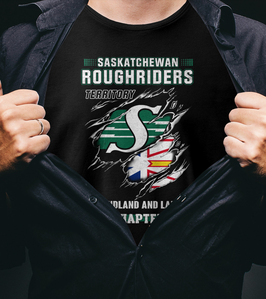 Saskatchewan Roughriders Territory Newfoundland And Labrador Chapter T-Shirt