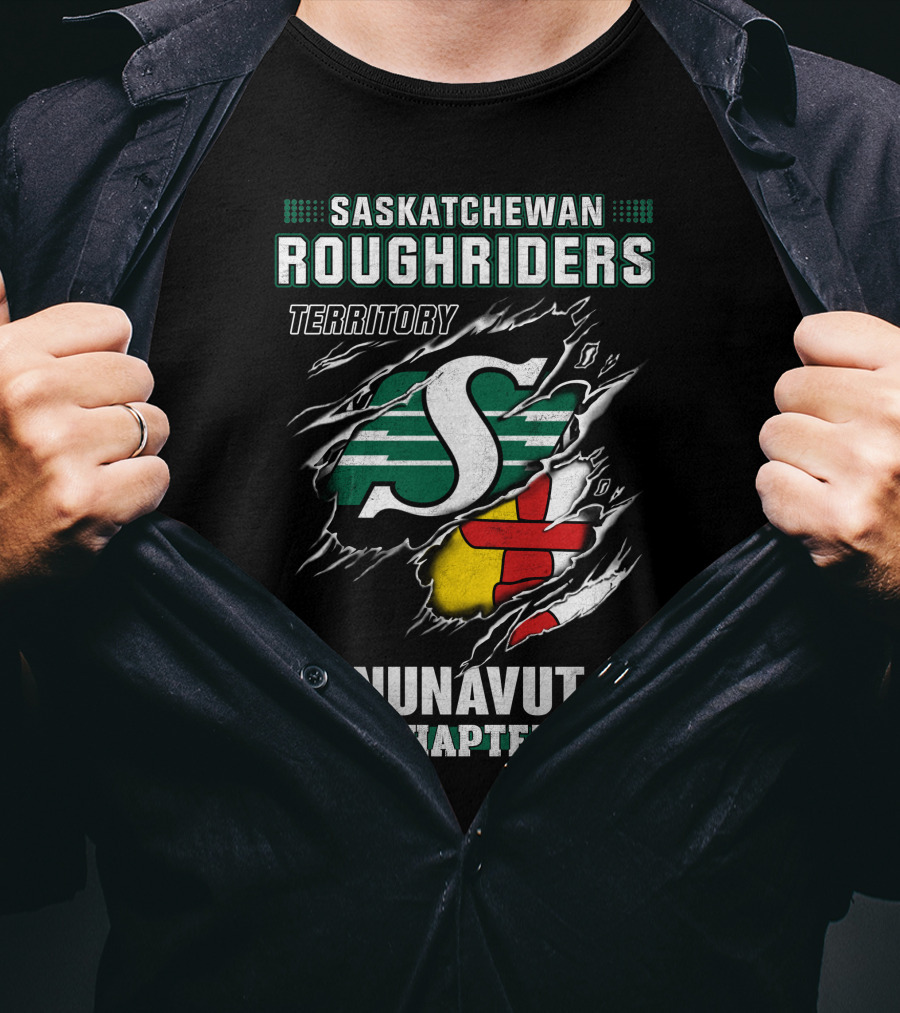 Saskatchewan Roughriders Territory Nunavut Chapter T-Shirt