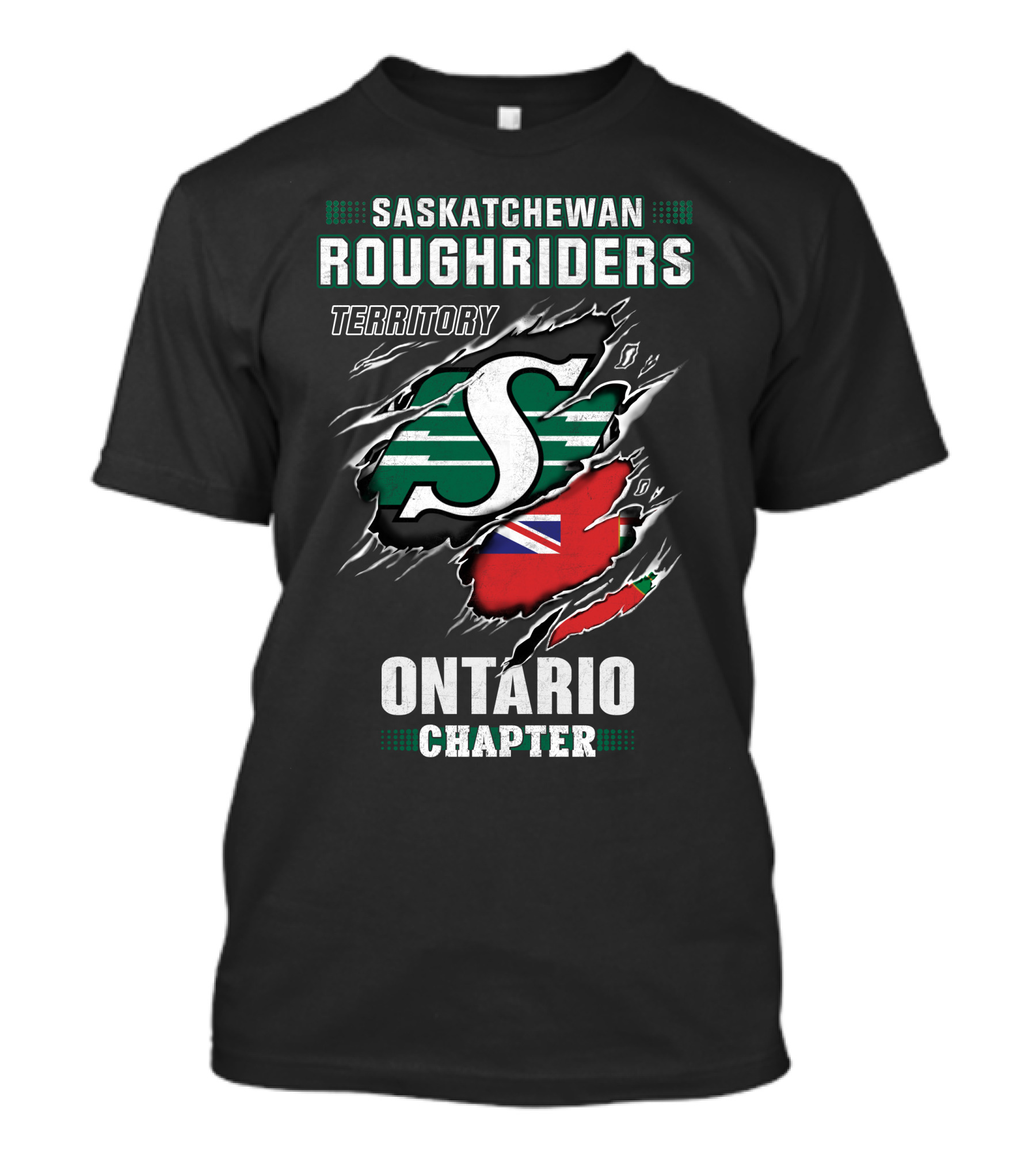 Saskatchewan Roughriders Territory Ontario Chapter T-Shirt