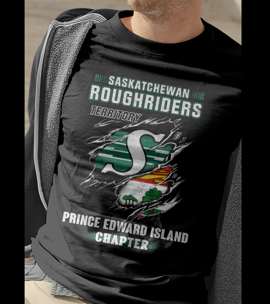Saskatchewan Roughriders Territory Prince Edward Island Chapter T-Shirt