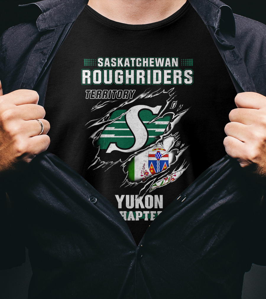 Saskatchewan Roughriders Territory Yukon Chapter T-Shirt