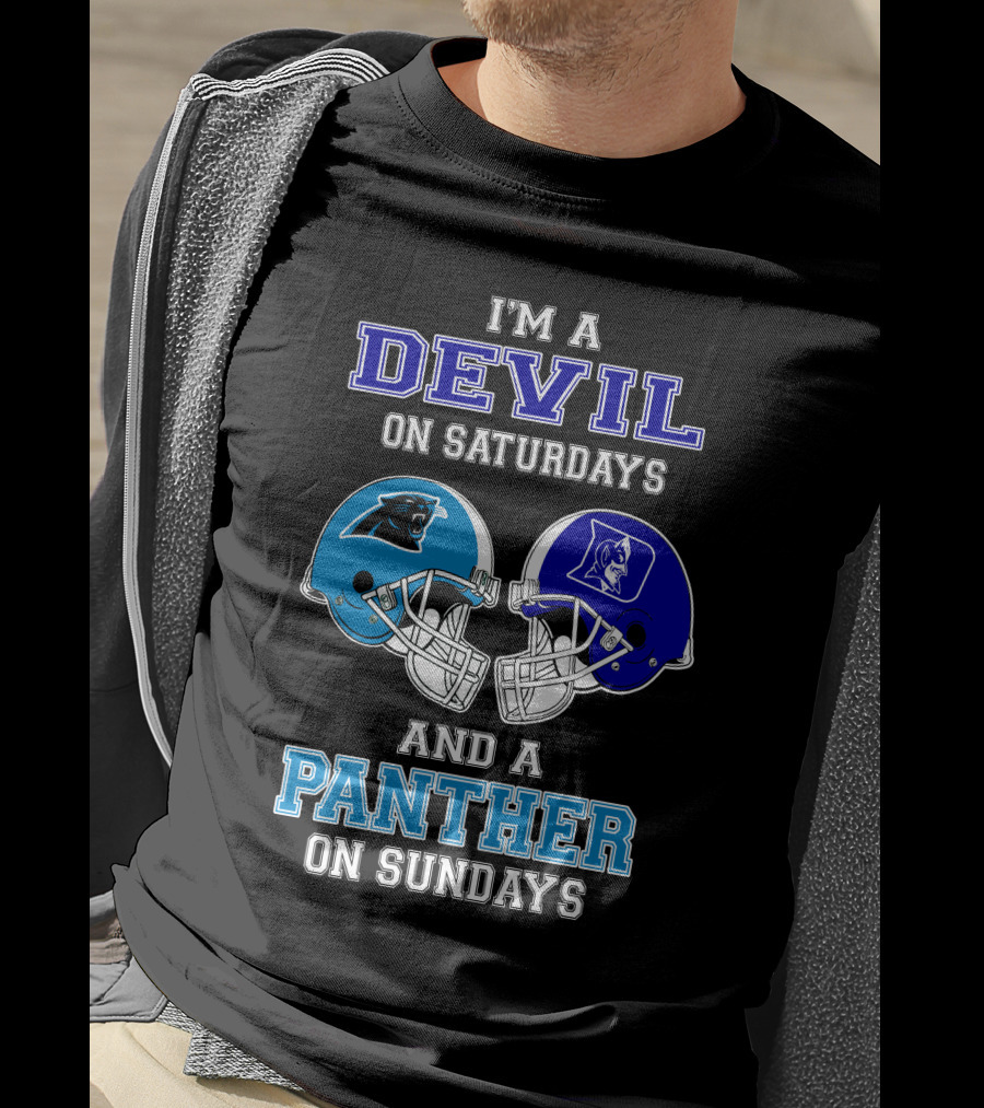 I'm A Devil On Saturdays And A Panther On Sundays T-Shirt