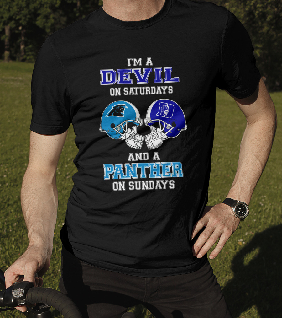 I'm A Devil On Saturdays And A Panther On Sundays T-Shirt