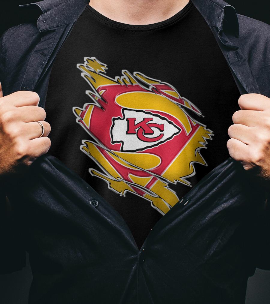 Kansas City Chiefs Super Logo Emblem T-Shirt
