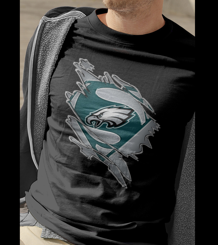 Philadelphia Eagles Super Logo Emblem T-Shirt